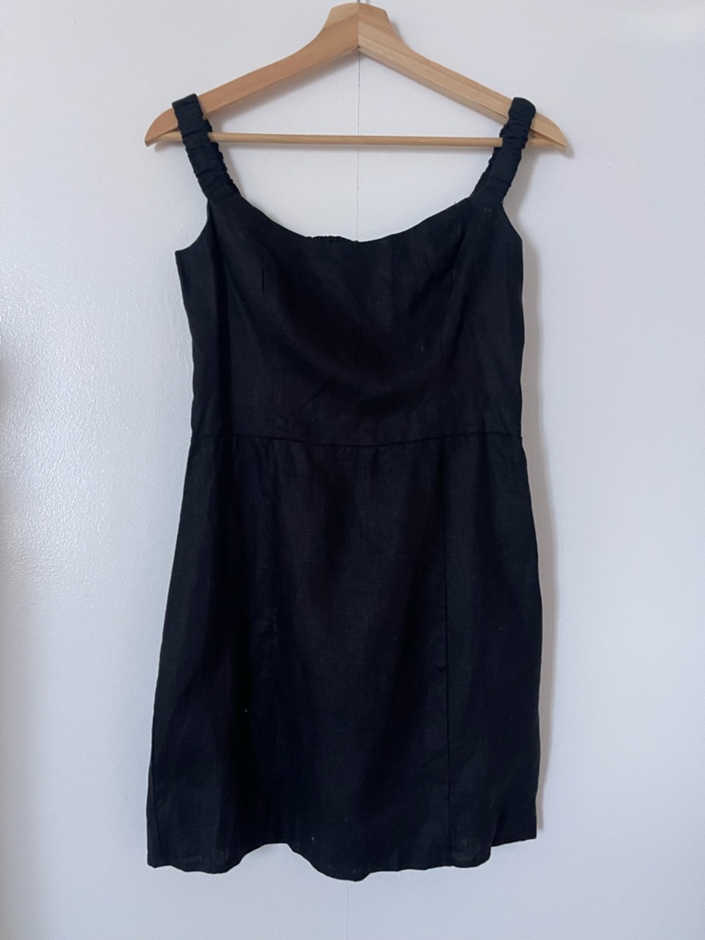 Reformation Black Mini Dress